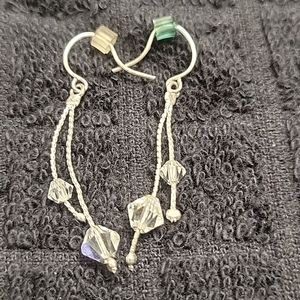 Tiny Crystal Earrings